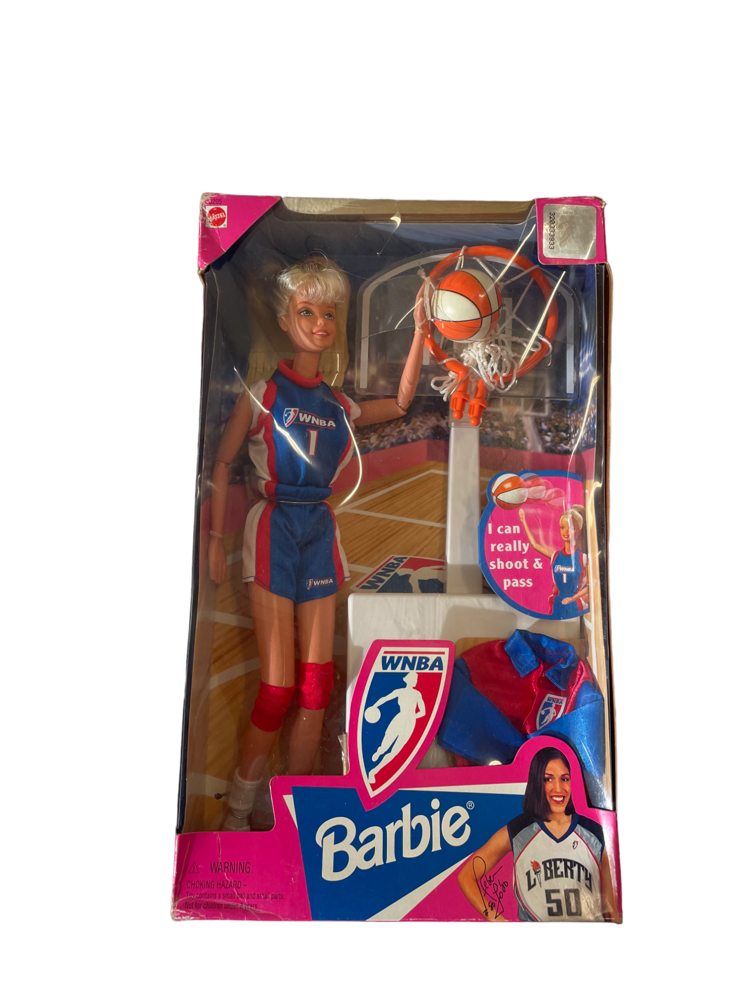 1998 WNBA Blonde Barbie