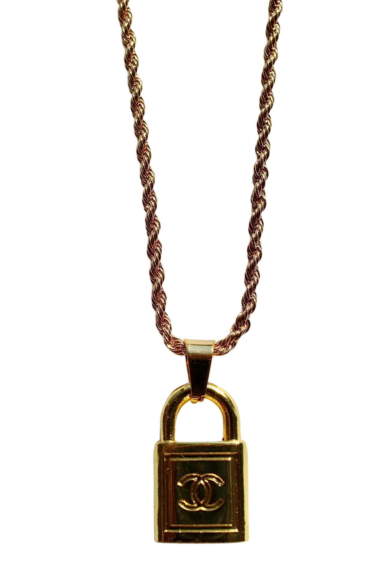 Holly Lock Necklace