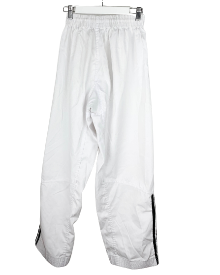 White adidas Taekwondo Pants