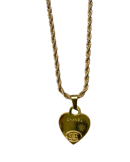 Ben Heart Necklace in Red