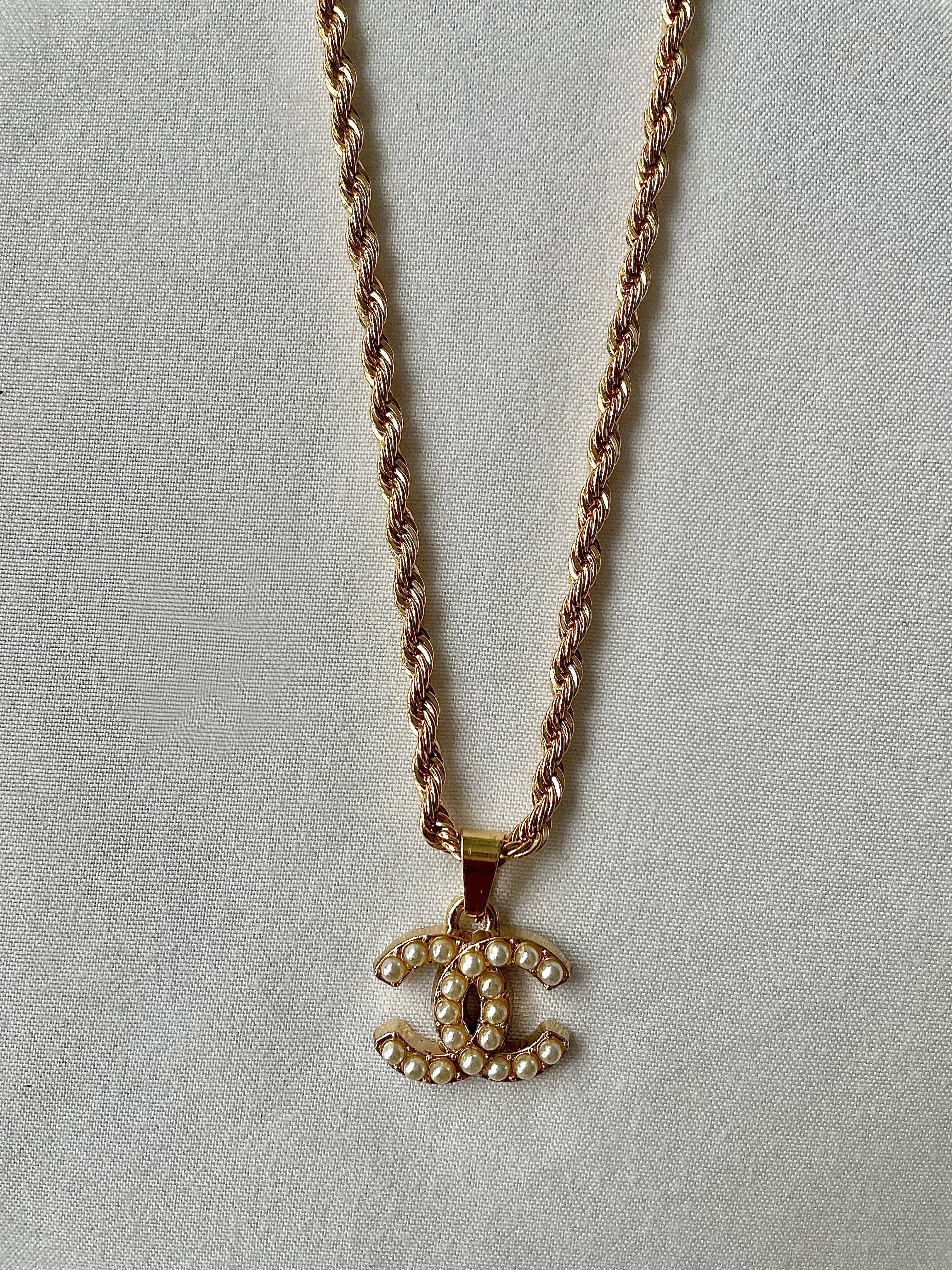 Briana Pearl Charm Necklace
